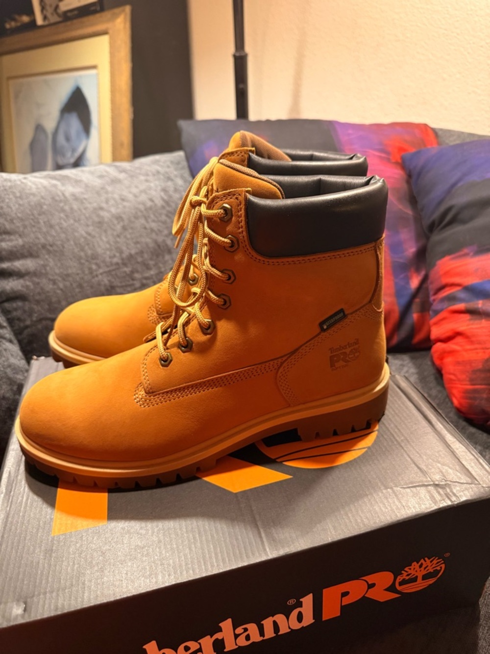 🔥 Timberland PRO MaxtTrax Waterproof Boots – Wheat (Size 11) 🔥 - Picture 4 of 7